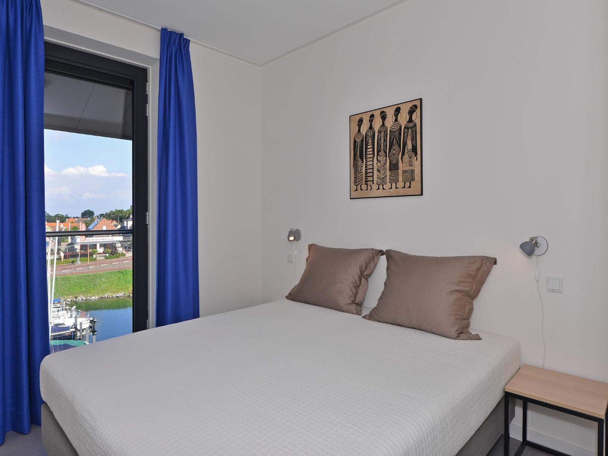 Waterlodge Blue Lagoon On A Jetty For 4 People Kamperland Exteriér fotografie