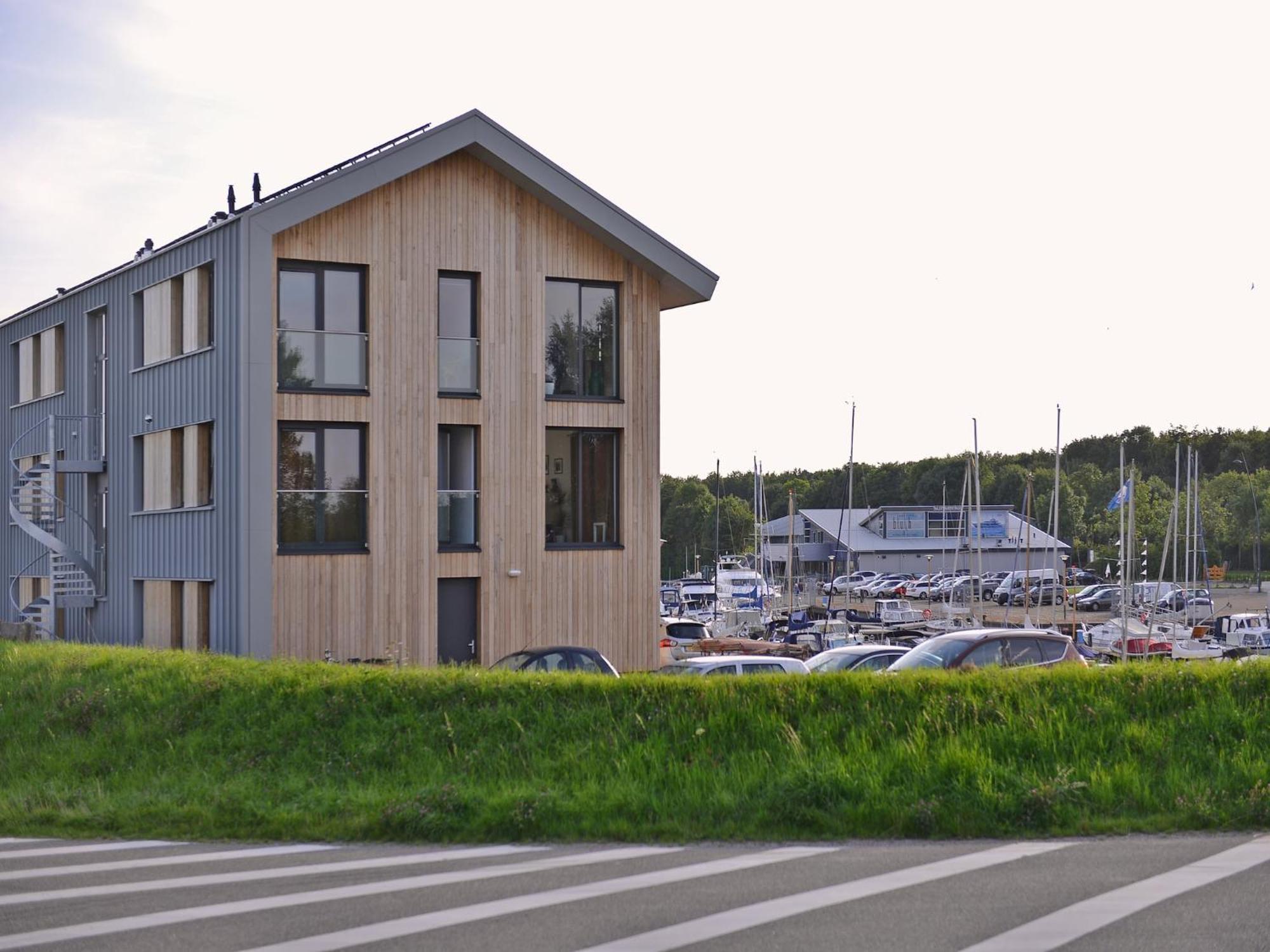 Waterlodge Blue Lagoon On A Jetty For 4 People Kamperland Exteriér fotografie