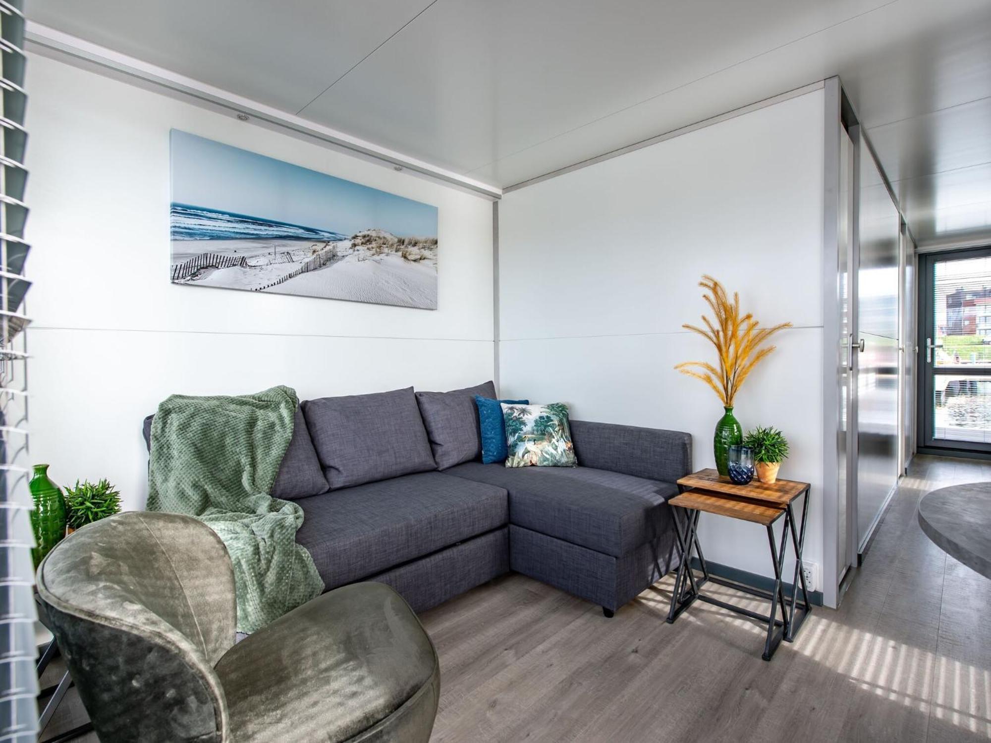 Waterlodge Blue Lagoon On A Jetty For 4 People Kamperland Exteriér fotografie